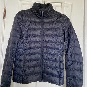 Uniqlo Navy Blue Light Down Jacket